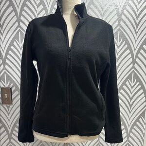 NWT Sofra Women's Black Fleece Jacket